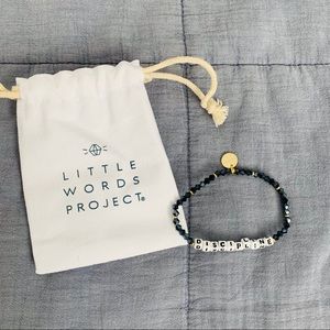 Custom word bead bracelet Little Words Project
